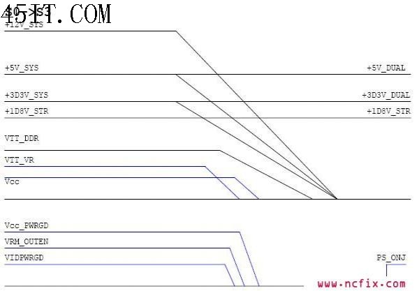 富士康975A02主板电源序列图