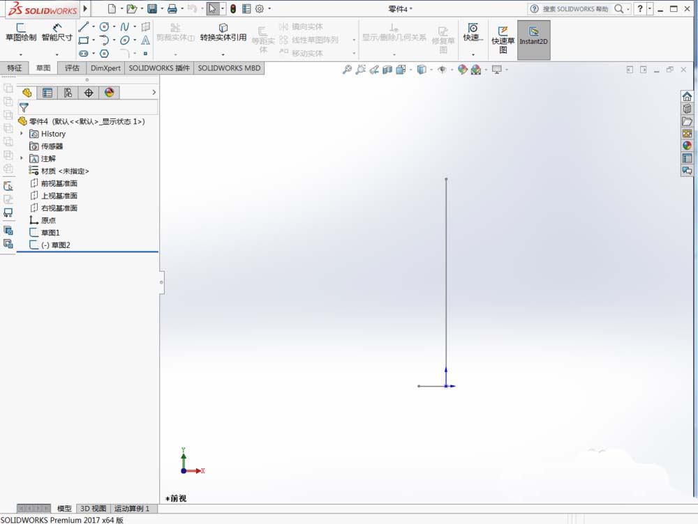 SolidWorks2017怎么创建三维螺旋曲面?