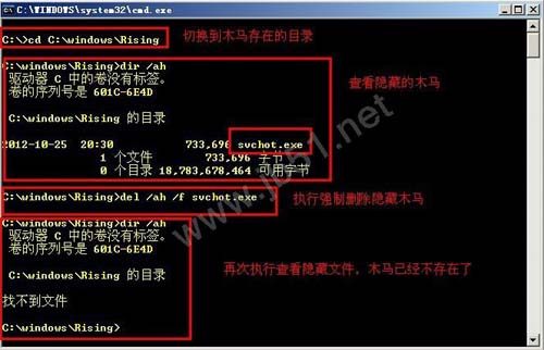 详解简单的反黑客远程控制的方法(后门程序)
