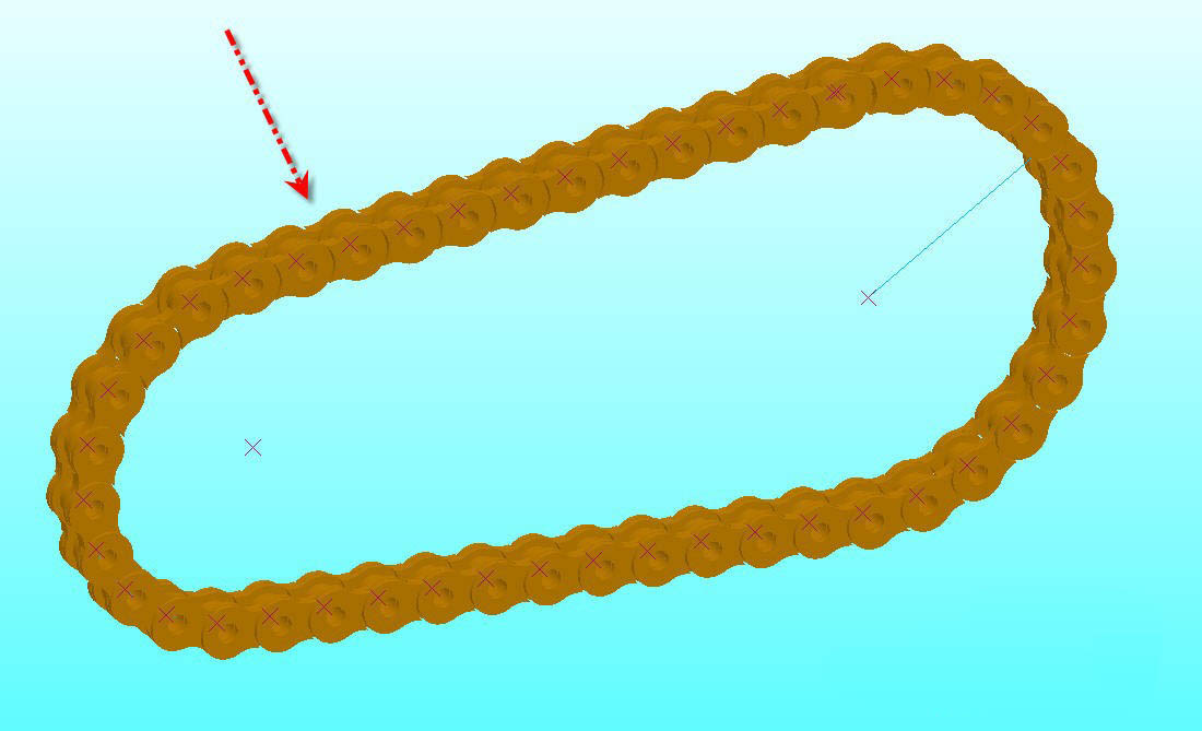 ProE怎么模拟链条传动机构? Proe链传动仿真的技巧