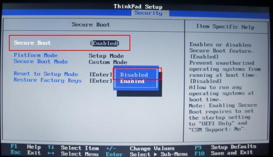 thinkpad预装Windows 8系统改装Windows 7系统的操作方法