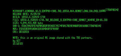 Win10预览版10558英文版ISO镜像泄露下载地址 64位