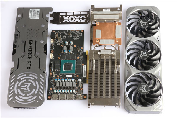 影驰RTX3060Ti金属大师OC显卡拆解与性能评测