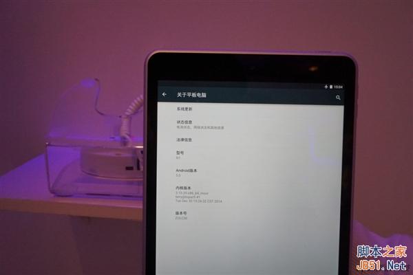 USB正反随便插 1599元运行Android 5.0诺基亚平板现场实拍图赏