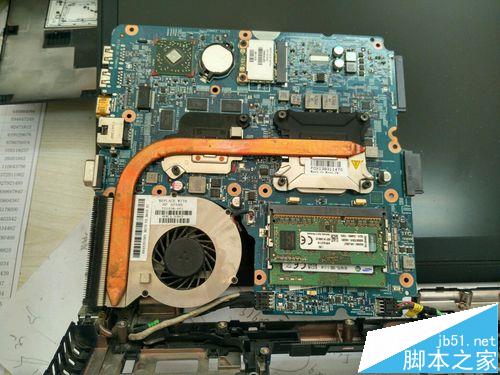 惠普hp445g1笔记本怎么拆机清灰?