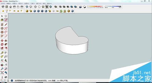 sketchup怎么柔化边线? sketchup曲面变得光滑柔化的教程