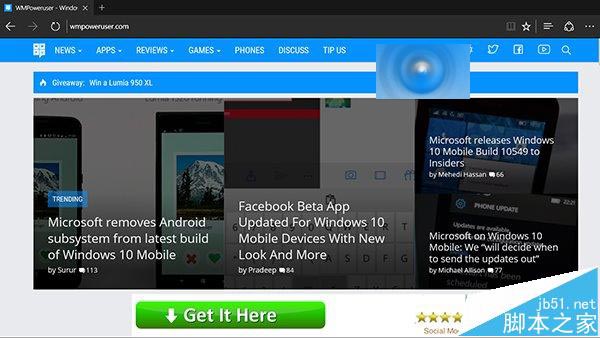 Lumia1520手机演示Win10 Mobile预览版10549截图欣赏