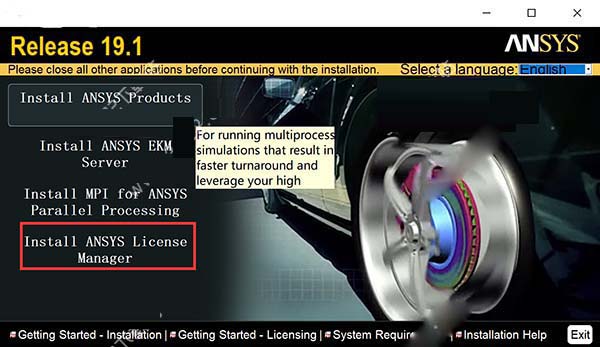 ANSYS Products 19.1破解版安装激活教程图文详解(附破解文件)