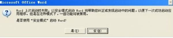 win10无法打开word提示安全模式打开的快速解决方法