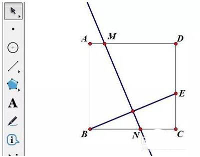 几何画板怎么制作纸张折叠演示动画?