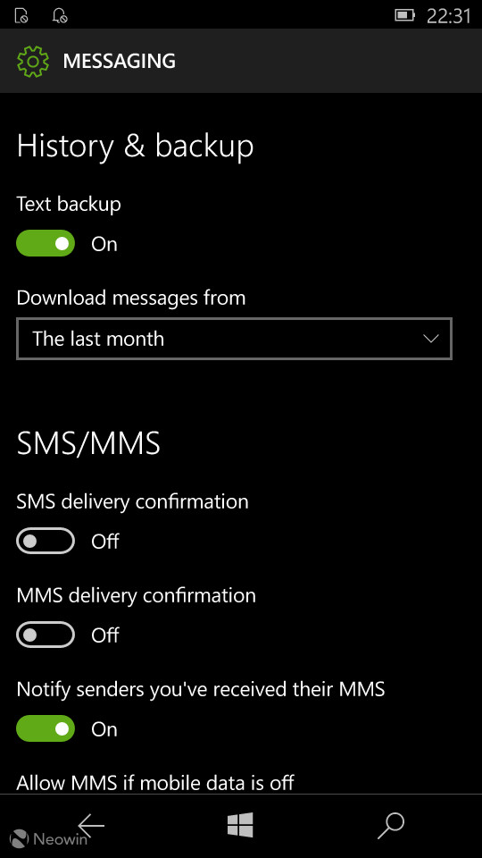 Windows 10  10136手机预览版发布 图赏