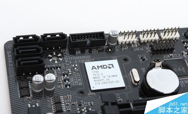 AMD AM4新接口主板B350图赏:支持DDR4内存