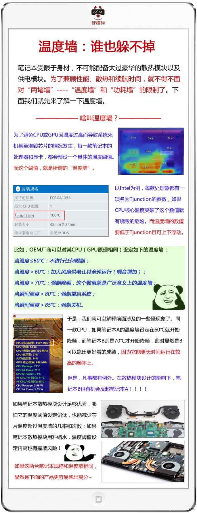 笔记本玩游戏为何卡顿?6张图看懂温度墙和功耗墙