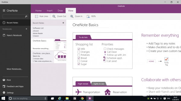Win10 Build 9926预览版全新OneNote怎么样？