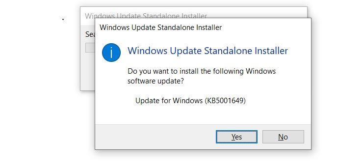 Win10 KB5001649安装失败提示错误代码0x80070541怎么办