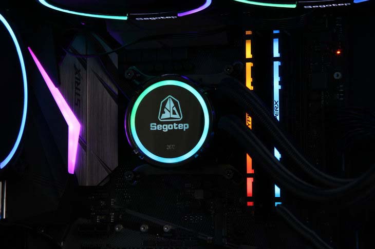 享受RGB灯效带来的澎湃激情 鑫谷套件酷炫光污染装机详细图文评测