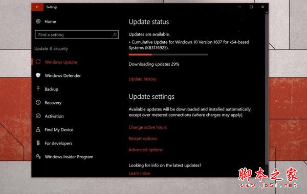 Win10 Mobile/PC一周年更新快速版14393.3推送 累积更新KB3176925下载