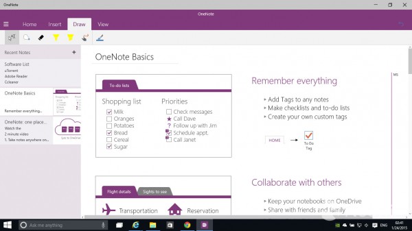 Win10 Build 9926预览版全新OneNote怎么样？