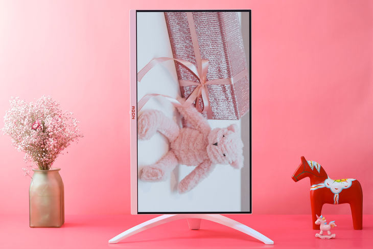 女性玩家的首选 爱攻AG273FXR幻影粉电竞显示器评测