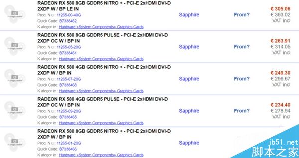 AMD RX 500显卡蜂拥而出:蓝宝石、微星也来了