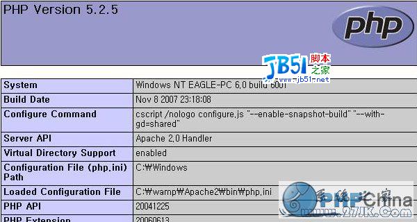 Windows2008 最新版Apache2、PHP5、MySQL6、PHPMyadmin、ZendOptimizer安装图解