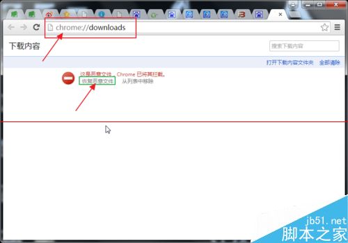 Chrome浏览器提示下载文件是恶意文件已将其拦截怎么办？