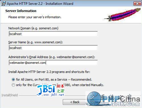 Windows2008 最新版Apache2、PHP5、MySQL6、PHPMyadmin、ZendOptimizer安装图解