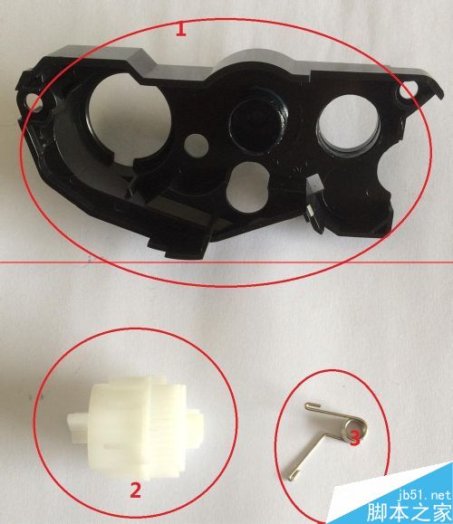 兄弟打印机2240D怎么清理齿轮和安装齿轮？