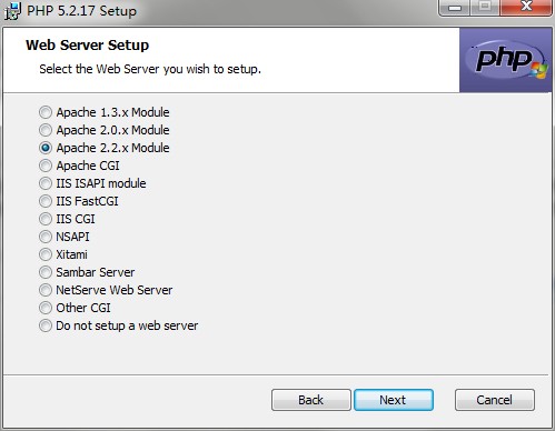 Windows 7 环境下安装PHP 5.2.17的图文教程