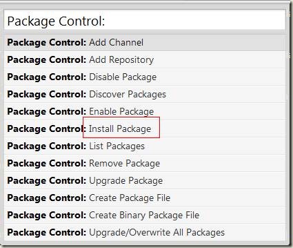 sublime text2 使用技巧心得小结