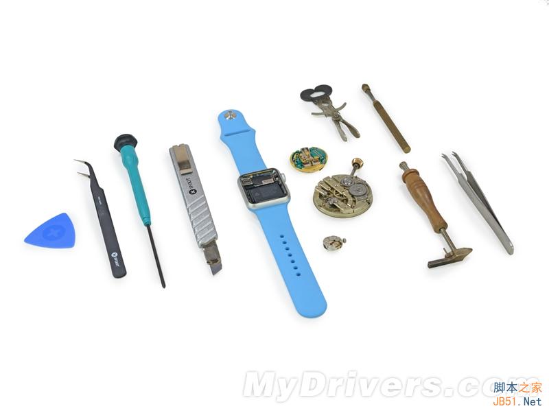 38毫米表盘的运动版apple watch详尽拆解：电池太失望了