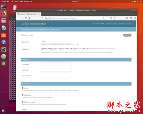 在Ubuntu里如何创建Django超极用户?