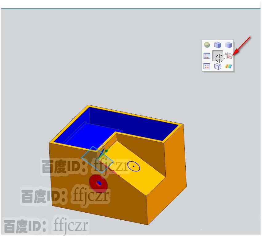 UG草绘视图歪了该怎么调正?