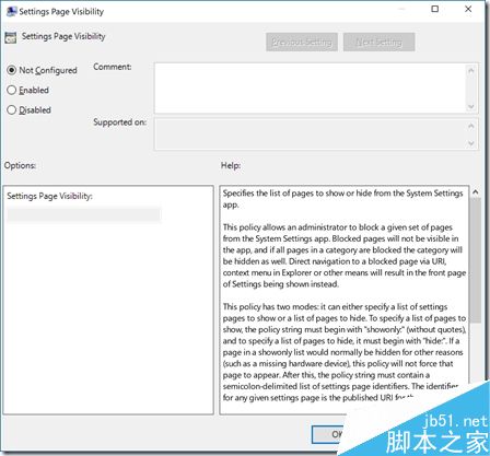 Win10创意者更新支持设置页面自定义 附操作方法