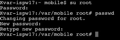 ipad怎么root?iPad更改root密码图文教程