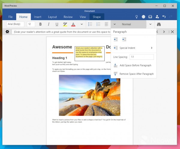 最新office触控版Excel、word和PowerPoint画廊怎么用？