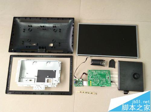 联想LS2014wD显示器该怎么拆机?