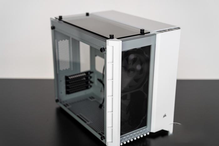 桌面硬件展示神器 海盗船CRYSTAL SERIES 280X RGB机箱详解