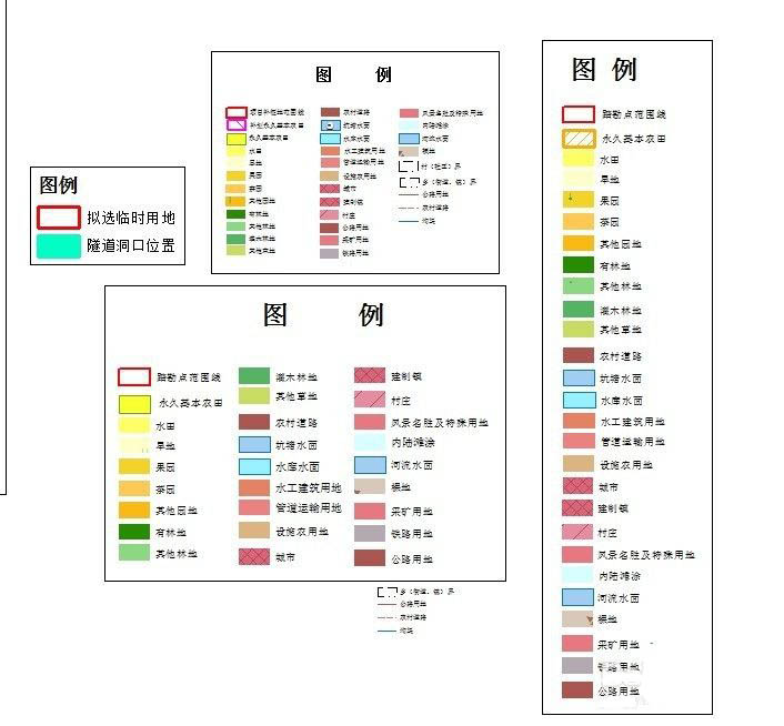 ARCGIS地图图例怎么打散和组合?