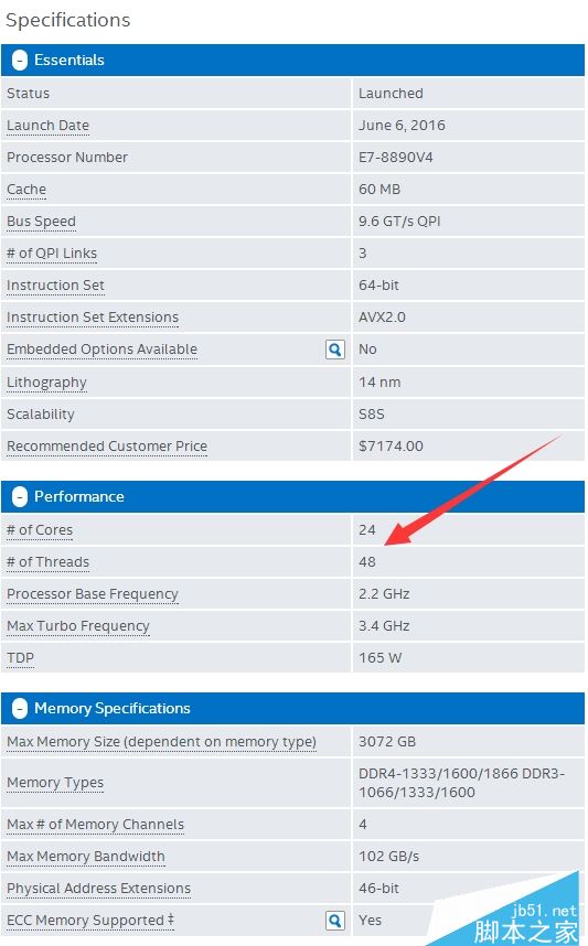 Intel Xeon E7 v4价格多少？Intel Xeon E7 v4至强处理器性能详情