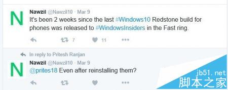 Win10 Mobile 14283红石预览版有哪些机型可以安装?