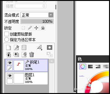 SAI钢笔工具怎么绘制曲线?