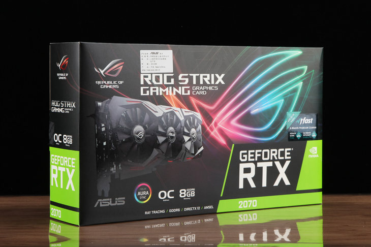 极致奢华 ROG STRIX RTX 2070 O8G GAMING显卡详细图文评测