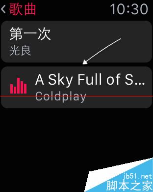 苹果手表Apple Watch怎么播放音乐？