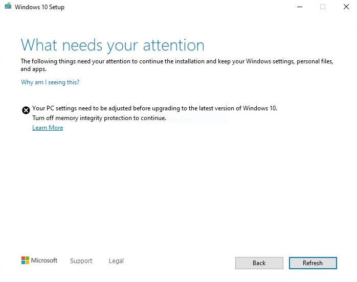 Windows安全中心问题阻止Win10版本2004更新的解决办法