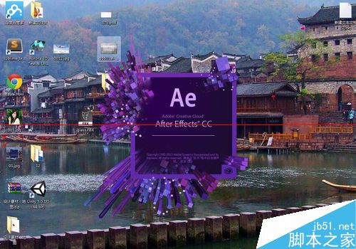AE中的音乐素材怎么调整声音的大小?