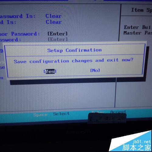 笔记本硬盘HDD User密码password怎么清除?