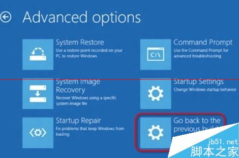 win10系统怎么在RE中回滚到win7？