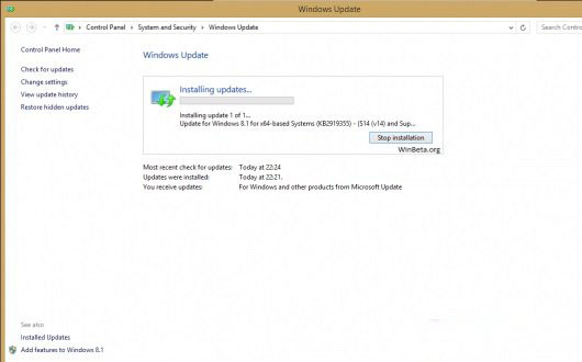 win8.1系统通过修改注册表升级Win8.1 Update 1方法图解