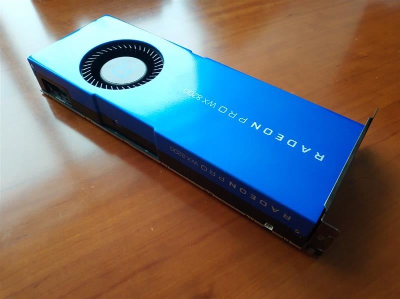 AMD Radeon Pro WX8200专业显卡评测